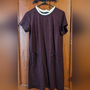 LOFT Boxy Mini Dress 0